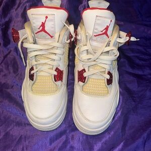 Air Jordan 4 Red Metallic